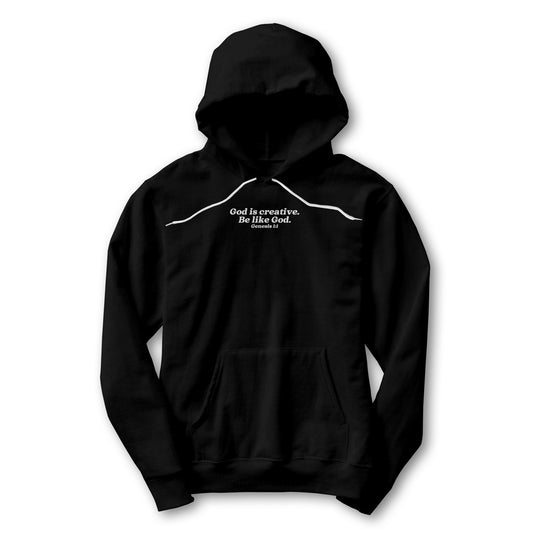 God is Creative Fleece Hoodie